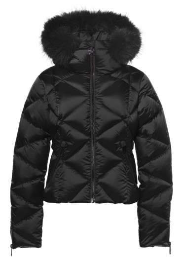 detail Dámska bunda Goldbergh Harumi Ski Jacket Faux Border Black