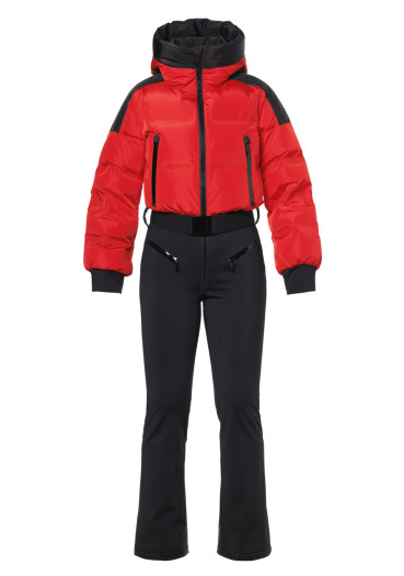 detail Dámska kombinéza Goldbergh Amee Ski Suit Flame
