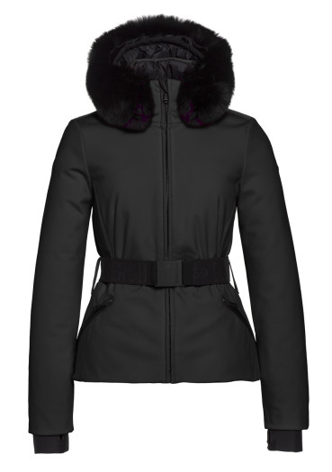 detail Dámska bunda Goldbergh Hida Ski Jacket Faux Border Black