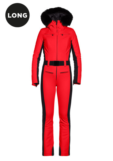 detail Dámska kombinéza Goldbergh Parry Long Ski Suit Faux Border Flame