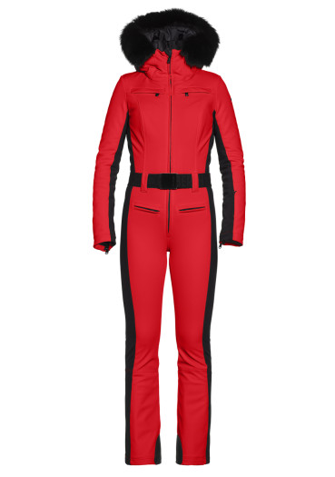 detail Dámska kombinéza Goldbergh Parry Ski Suit Faux Border Flame