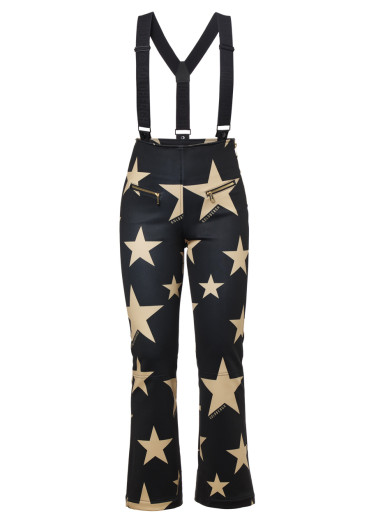 detail Dámske nohavice Goldbergh Sakuya Ski Pants Black/Gold