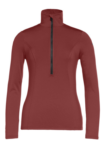 detail Dámsky rolák Goldbergh Serena Ski Pully Vino Rosso
