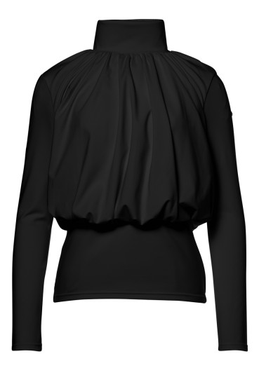 detail Dámske tričko Goldbergh Maru Long Sleeve Top Black