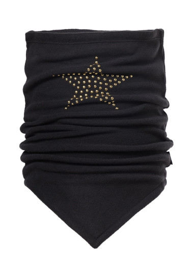 detail Dámsky nákrčník Goldbergh Hika Neckwarmer Black