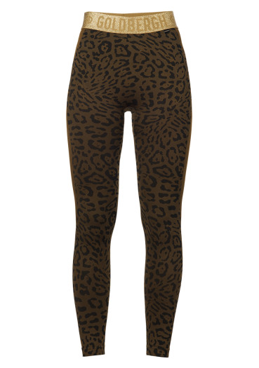 detail Dámske legíny Goldbergh Caitlyn Baselayer Pants Jaguar