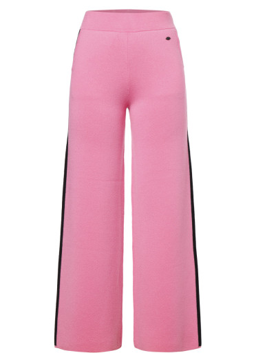 detail Dámske nohavice Goldbergh Motion Knit Pants Pink Cosmos
