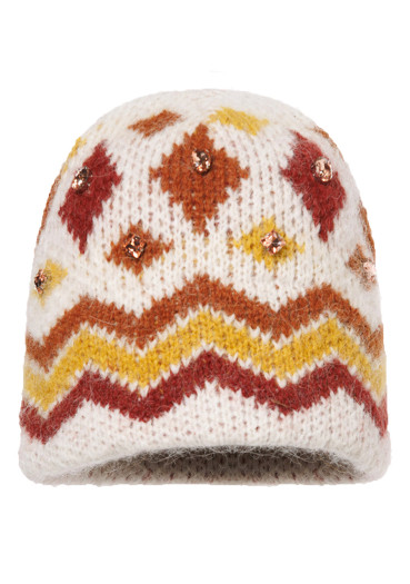 detail Dámska čiapka Goldbergh Maeko Beanie Snow White