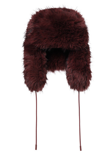 detail Dámska baranica Goldbergh Cher Fluffy Hat Vino Rosso