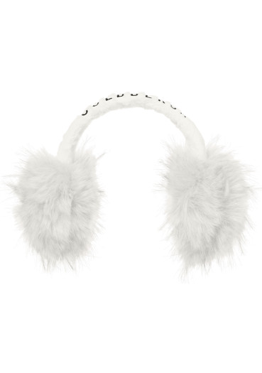 detail Dámske klapky Goldbergh Fluffy Earwarmers Snow White