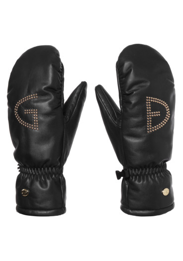 detail Dámske rukavice Goldbergh Cho Mittens Black