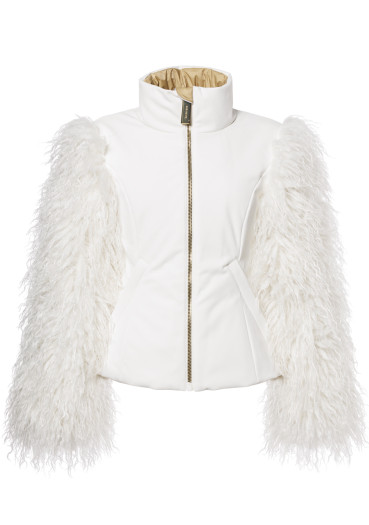 detail Dámska bunda Goldbergh Yawa Ski Jacket Snow White