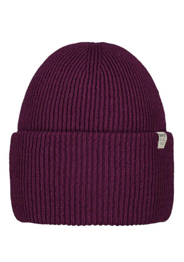 detail Barts Haveno Beanie aubergine