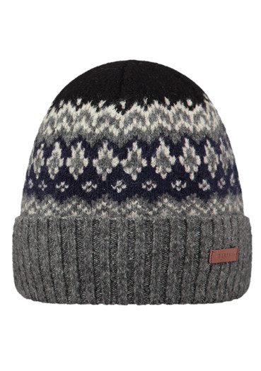 detail Barts Gregorys Beanie dark heather