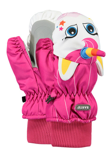 detail Barts Nylon Mitts 3D fuchsia