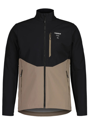detail Maloja Mikina ALPELM. deep black multi