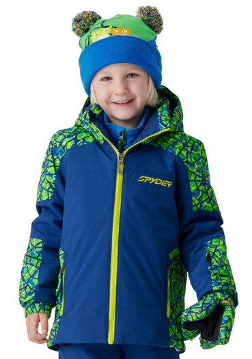 detail Detská lyžiarska bunda Spyder Challenger Jacket Indigo
