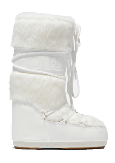 detail Detské topánky Moon Boot Icon Faux-JR A002 Optical White