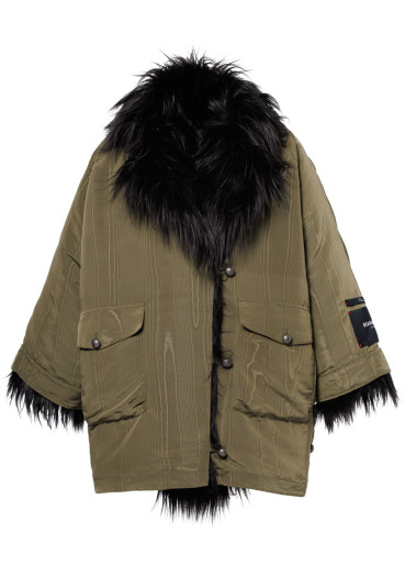 detail Beaumont Shiloh Jacket Dark Khaki G
