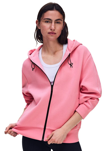 detail Dámska mikina On Running Focus-Tech Zip Hoodie, W Magnolia