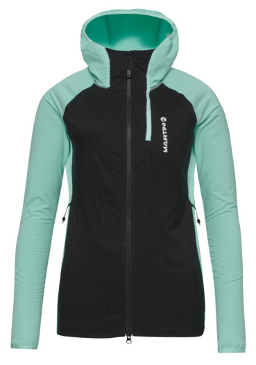 detail Dámska hybridná bunda Martini Original Step WB Hybrid Jkt W Ibiza Blue/Black