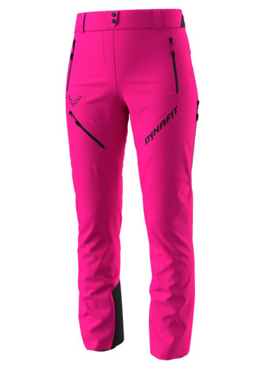 detail Dámske softshellové nohavice Dynafit Mercury DST Pants W Flamingo