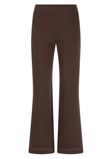 detail Marc Cain BS 81.57 J09 Pants 697 Seal Brown
