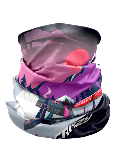 detail Nákrčník Crazy Neck Gaiter Light Selfie