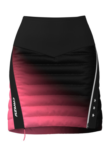detail Dámska zateplená sukňa Crazy Skirt Channel Woman Blush
