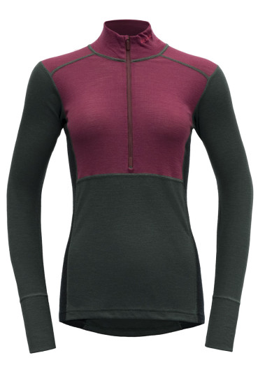 detail Devold Lauparen Merino 190 Zip Neck Wmn