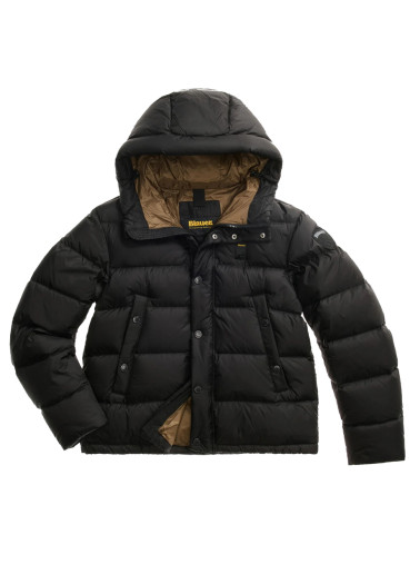 detail Pánska bunda Blauer 26WBLUC03025007455 Giubbini Corti 999LT
