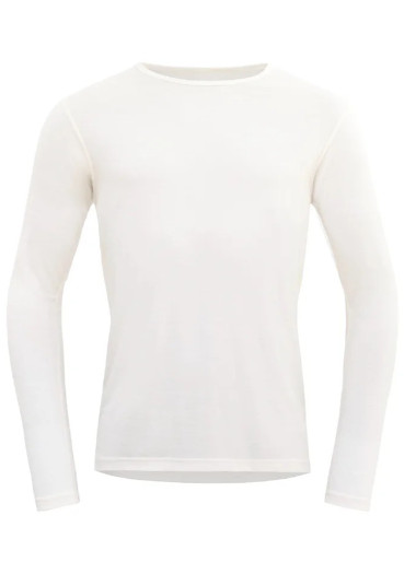 detail Devold Breeze Merino 150 Shirt Man White