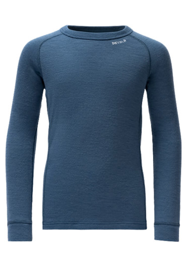 detail Devold Duo Active Merino Shirt Jr Berry