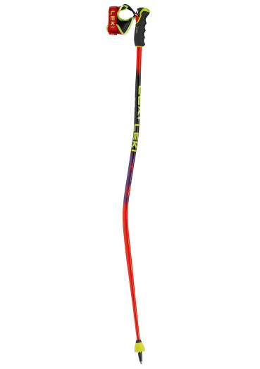 detail Leki WCR Pro Lite GS TR, bright red-violet-neonyellow