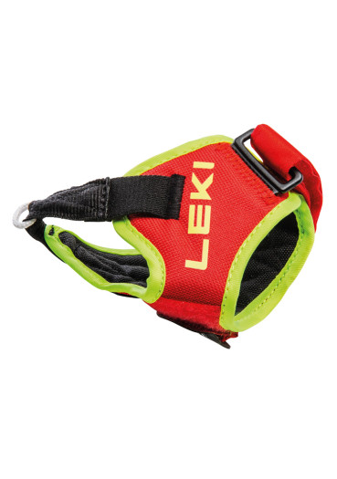 detail Leki Frame Strap Trigger S, red-yellow