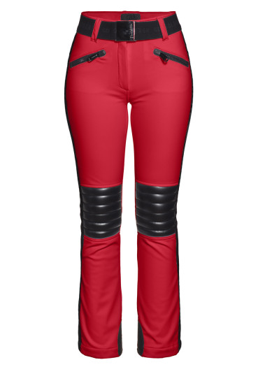 detail Dámske lyžiarske nohavice Goldbergh ROCKY ski pant RUBY RED