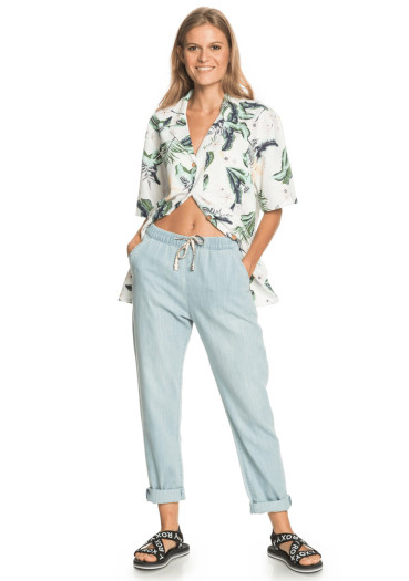 detail Dámske nohavice Roxy ERJDP03253-BFN0 Slows well Beachy J Pant