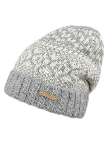 detail Dámska zimná čiapka BARTS PIAVE HEATHER GREY