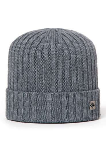 detail Pánska čiapka Granadilla WOOL BEANIE MED GREY