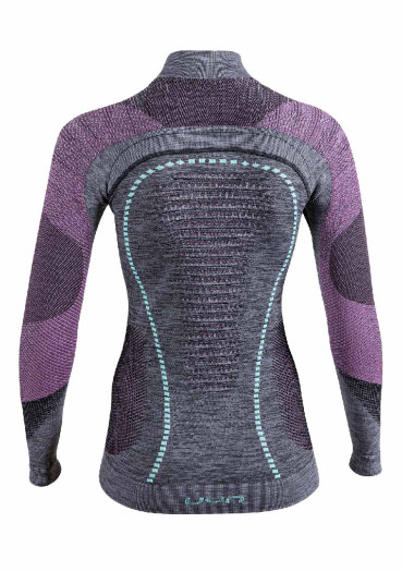 detail Dámske tričko UYN LADY AMBITYON UW SHIRT LG_SL MELANGE TURTLE NECK