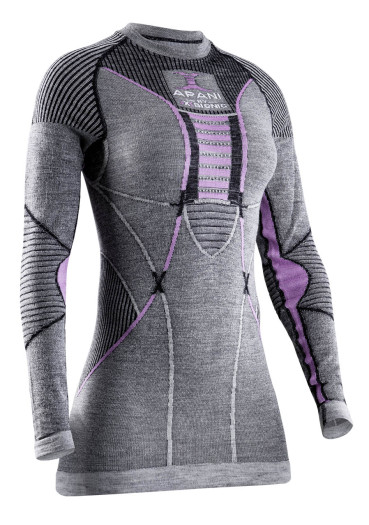 detail Dámske termotričko X-BIONIC® Apani 4.0 Merino Shirt Rou 