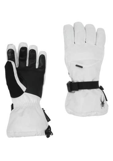 detail Damskie rękawice narciarskie SPYDER 197024-100 -W SYNTEZA GTX-SKI GLOVE-WHITE
