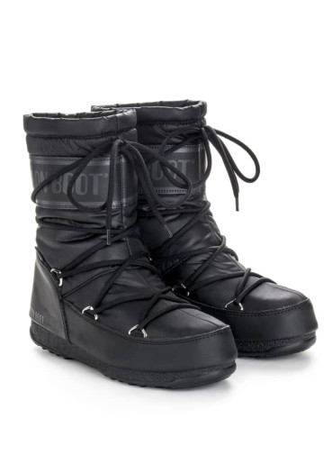 detail Dámske topánky Tecnica Moon Boot Mid Nylon Wp Black