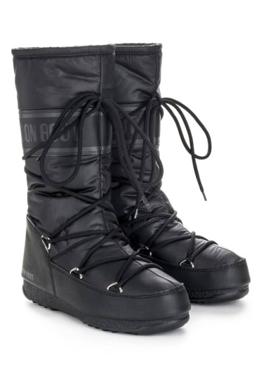 detail Dámske topánky Tecnica Moon Boot High Nylon Wp Black