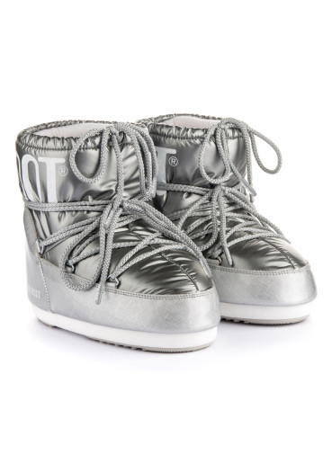 detail Dámske snehule Moon Boot Icon Low Pillow Silver