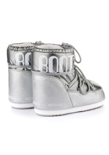 detail Dámske snehule Moon Boot Icon Low Pillow Silver