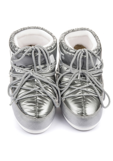 detail Dámske snehule Moon Boot Icon Low Pillow Silver
