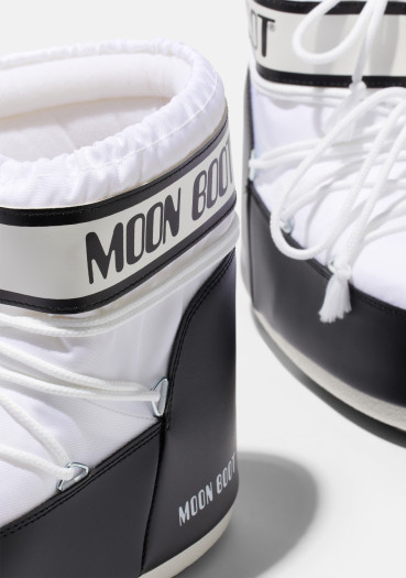 detail Dámske topánky Moon Boot Icon LOW Nylon 002 White