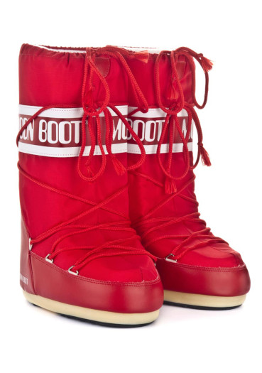 detail Dámske snehule Tecnica Moon Boot Nylon red