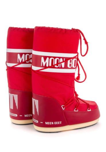 detail Dámske snehule Tecnica Moon Boot Nylon red